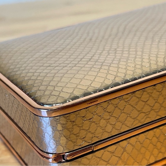 Michael Michael Kors Pearl Medium Box Clutch - Picture 11 of 14